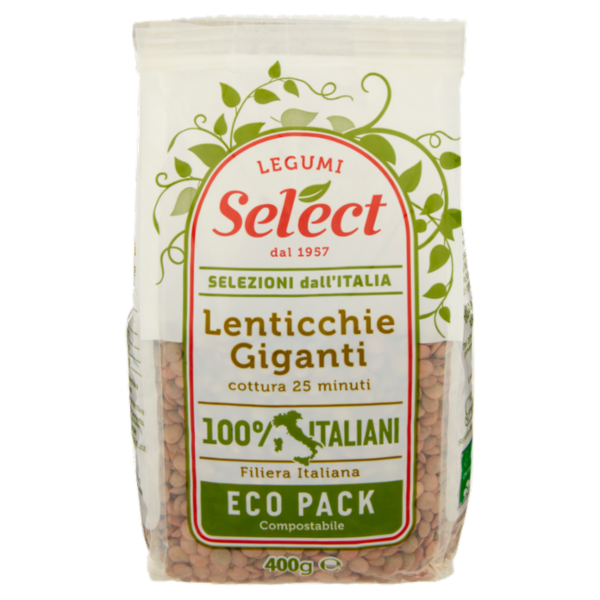 Select Selezioni dall'Italia Lenticchie Giganti 400 g