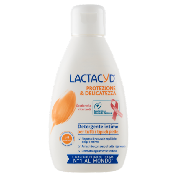 Lactacyd Protezione & Delicatezza Detergente intimo per tutti i tipi di pelle 200 ml