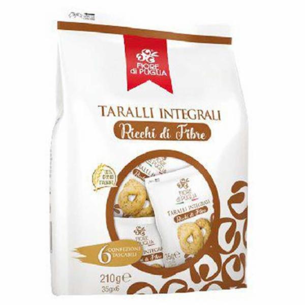 Fiore Di Puglia Taralli Integrali 6 Pezzi 210g