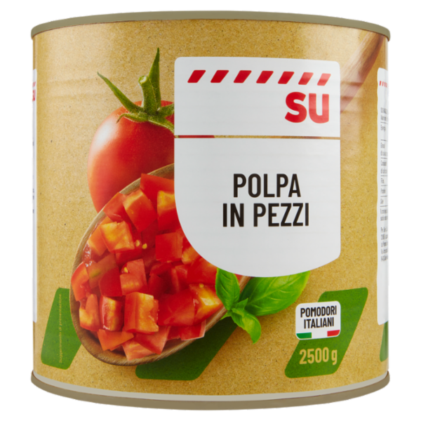 Sù Polpa in Pezzi di Pomodoro 2,5 kg