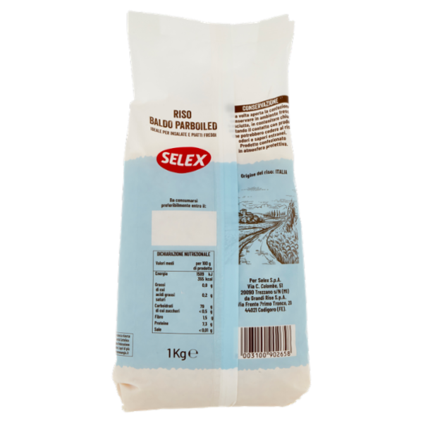 Selex Riso Parboiled Baldo 1 kg