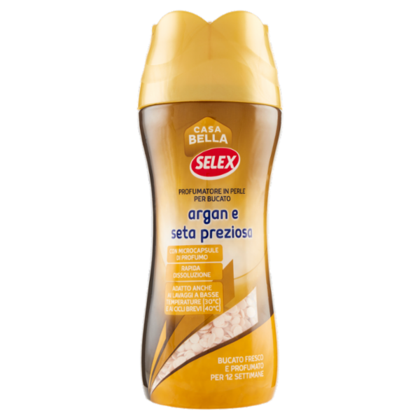 Selex Casa Bella Profumatore in Perle per Bucato Argan e Seta Preziosa 260 g
