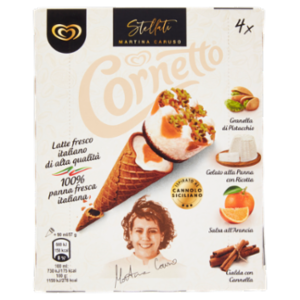 Cornetto Algida Stellati Martina Caruso 4 x 57 g