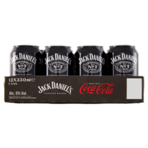 Jack&Coke Lattina 12 x 33 Cl