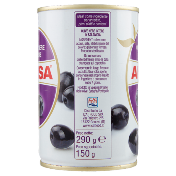 Alisa Olive Nere Intere 290 g