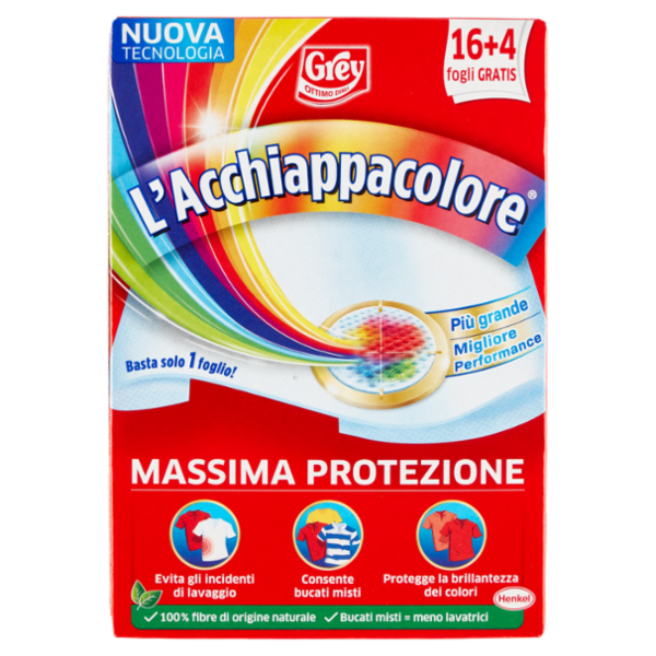 GREY l'Acchiappacolore 16+4 fogli