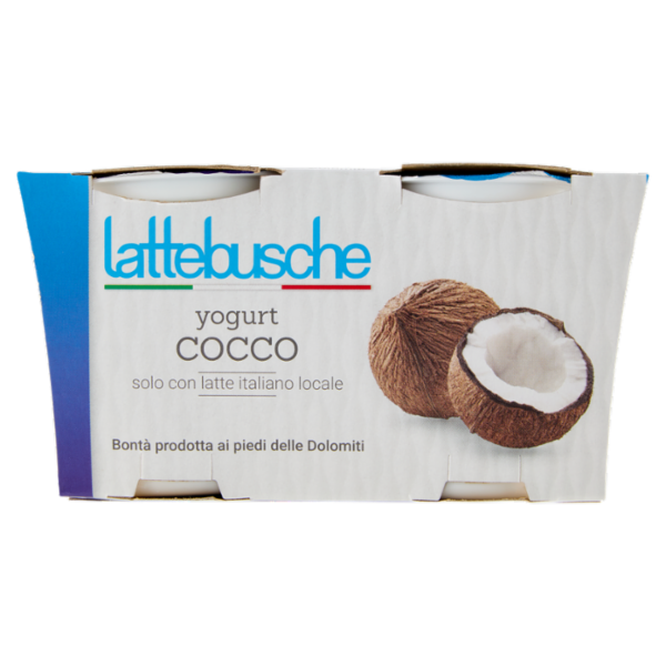 lattebusche yogurt Cocco 2 x 125 g