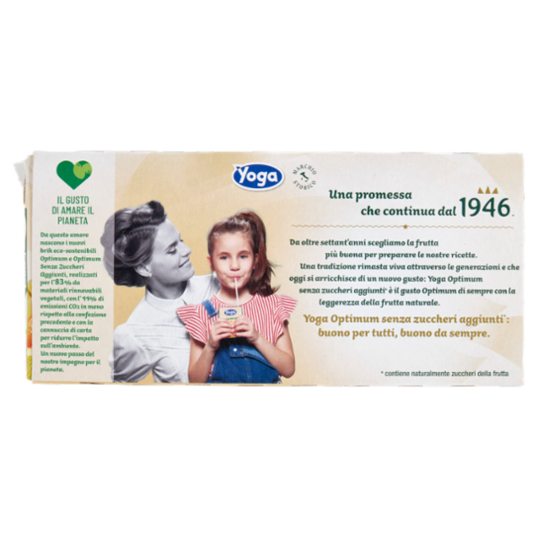 Yoga Optimum Senza Zuccheri Aggiunti* Ace 3 x 200 ml