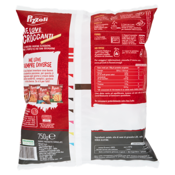 Pizzoli We Love Croccanti 750 g