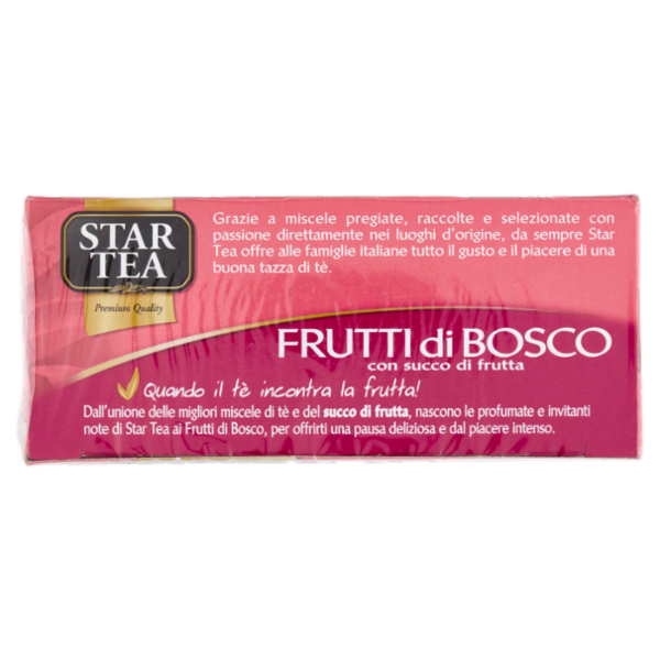 Star Tea Frutti di Bosco con succo di frutta Filtri 25 x 1,7 g