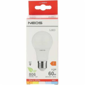 Lampadina Led Neos Goccia 60w E27 3000k Luce Calda