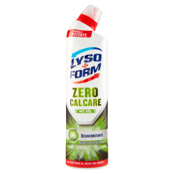 Lysoform Zero Calcare Wc Gel Lime Disincrostante 750 ml