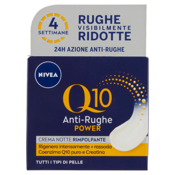Nivea Q10 Anti-Rughe Power Crema Notte Rimpolpante 50 ml