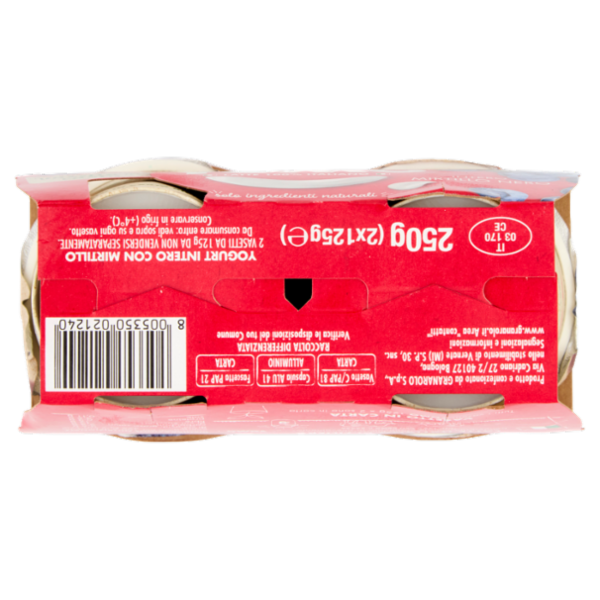 Yomo Intero Mirtillo Nero 2 x 125 g