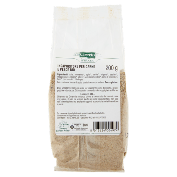 Cerreto la Gastronomia Insaporitore per carne e pesce Bio 200 g