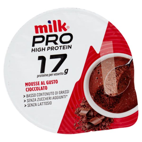 Milk Pro High Protein 17g Mousse al Gusto Cioccolato 170 g