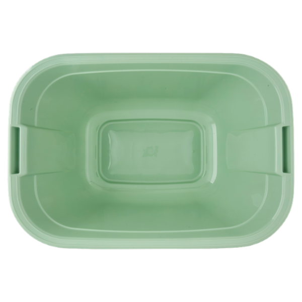 Selex Bacinella Ovale Verde Cammeo 22 L