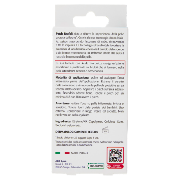 Matt Divisione Pharma Patch Brufoli 30 pz