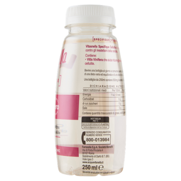 Vitasnella [Specifique] Cellulite Gusto Mora e Lampone 250 ml