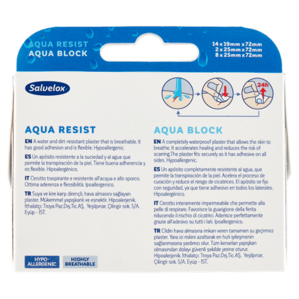 Salvelox Aqua Mix 24 pz