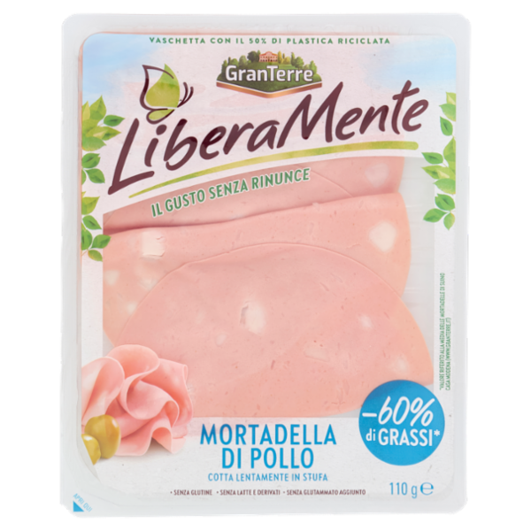 GranTerre LiberaMente Mortadella di Pollo 110 g