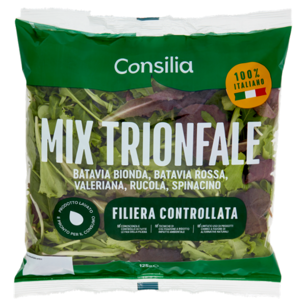 Consilia Mix Trionfale Lavato e Pronto per il Consumo 125 g