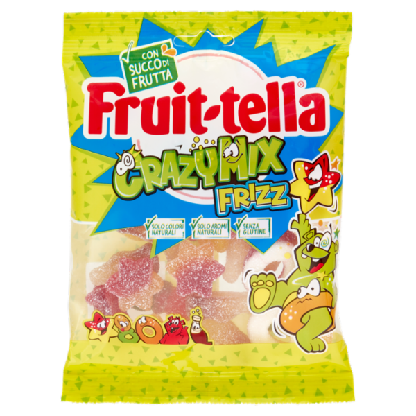 Fruit-tella Crazymix Frizz 175 g