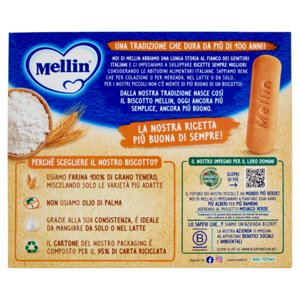 Mellin Biscotto 8 x 45 g