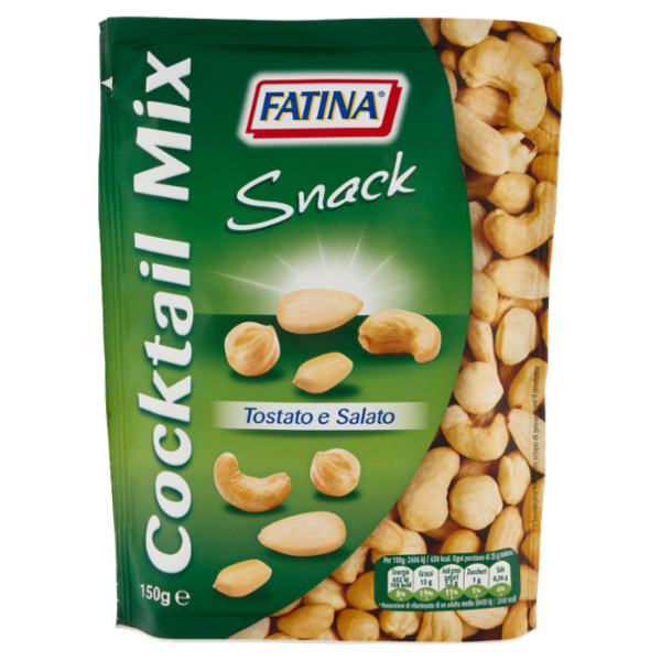 Fatina Snack Cocktail Mix Tostato e Salato 150 g