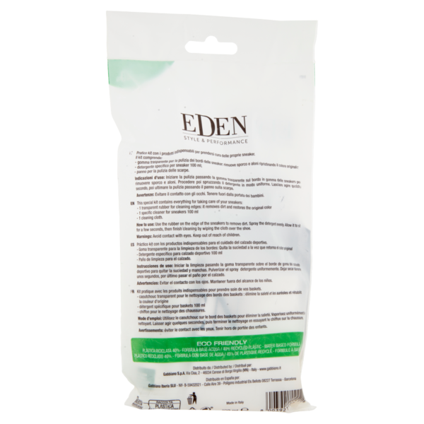 Eden Style & Performance Kit Pulizia Sneaker 100 ml