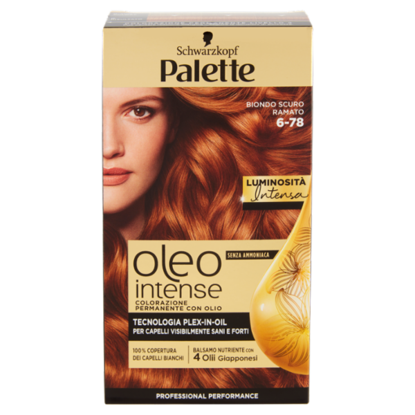 Palette oleo intense Biondo Scuro Ramato 6-78