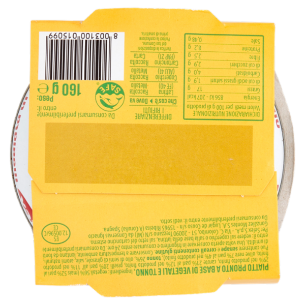 Selex Insalata di Tonno e Mais 160 g