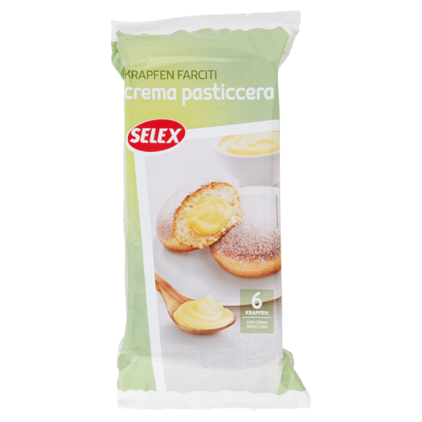 Selex Krapfen con Crema Pasticcera 6x42 g