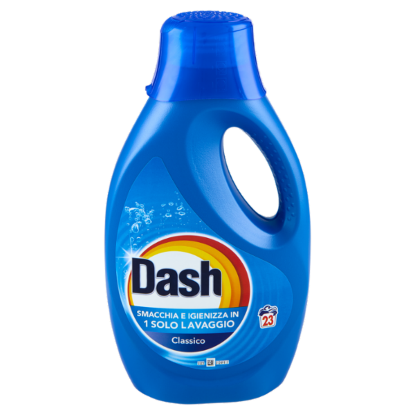 Dash Detersivo Liquido Lavatrice, Classico, 23 Lavaggi 1035 ml