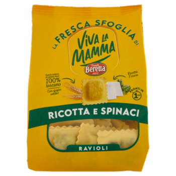 Viva La Mamma La Fresca Sfoglia Di Ravioli Ricotta e Spinaci 250 g