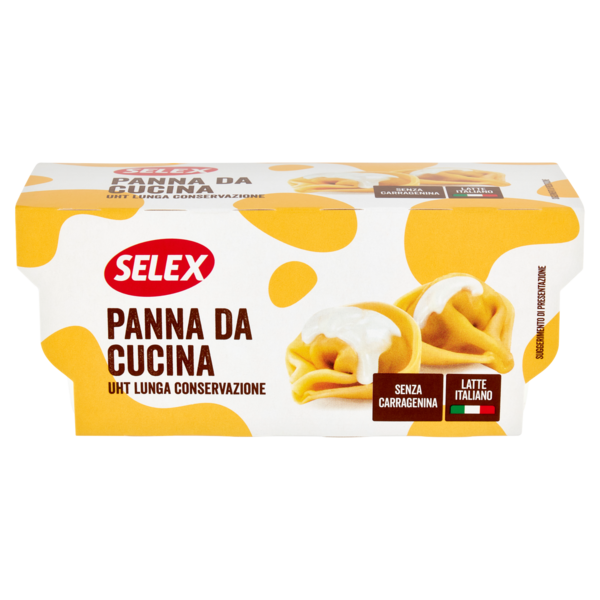 Selex Panna da Cucina Uht 2x100 ml