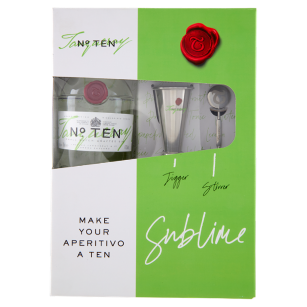 Tanqueray N°Ten 700 ml + Jigger e Stirrer