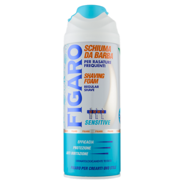 Figaro Uomo Schiuma da Barba Sensitive 400 ml
