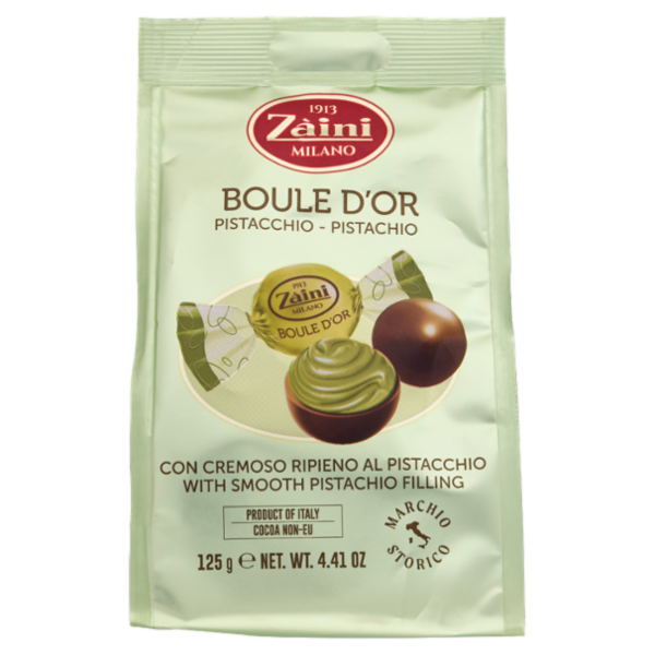 Zàini Boule d'Or Pistacchio con Cremoso Ripieno al Pistacchio 125 g