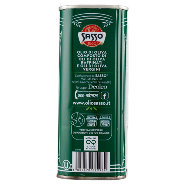 Sasso Olio Sasso Olio di Oliva 500 mL