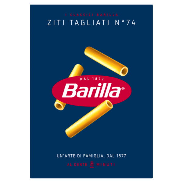Barilla Pasta Ziti Tagliati n.74 500g