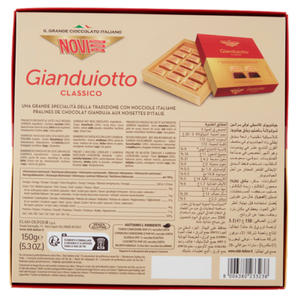 Novi Gianduiotto Classico 150 g