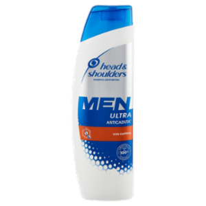 Head & Shoulders Shampoo Antiforfora Uomo, Men Ultra Anticaduta Con Caffeina 225 Ml