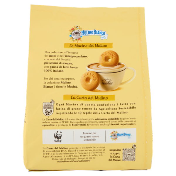 Mulino Bianco Macine Biscotti con Panna Fresca 800g