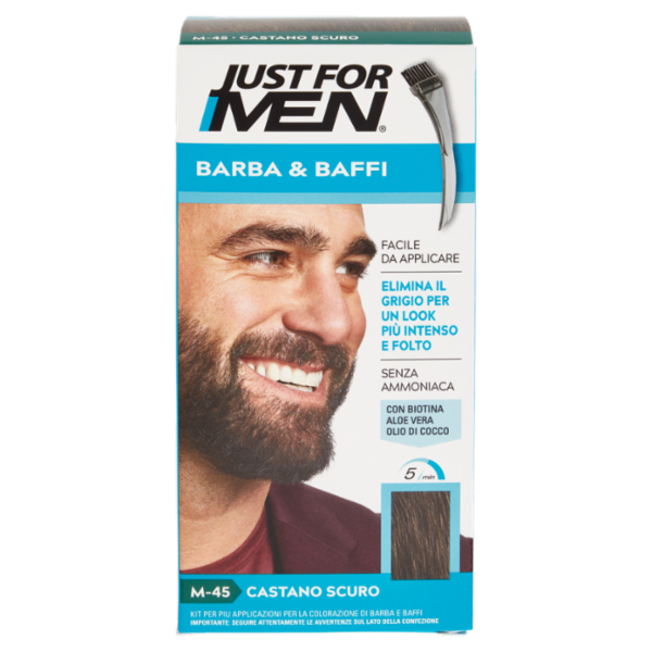 Just For Men Barba & Baffi M-45 Castano Scuro