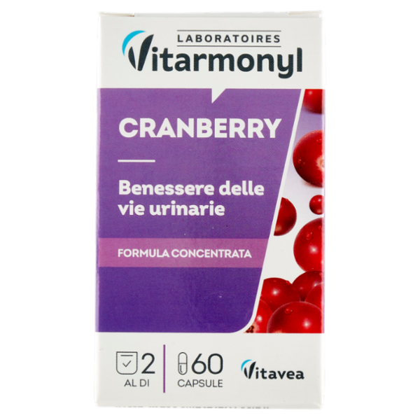 Laboratoires Vitarmonyl Cranberry Benessere delle vie urinarie 60 capsule 20,1 g