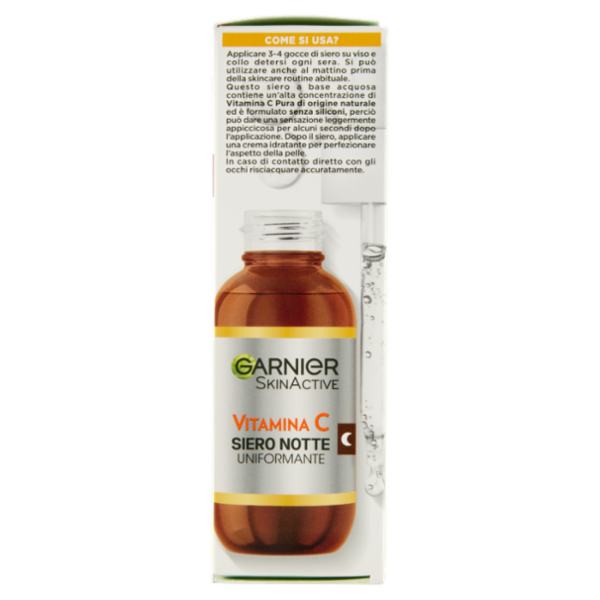Garnier SkinActive Siero Vitamina C Notte 30 ml