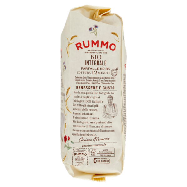Rummo Bio Integrale Farfalle N° 85 500 g