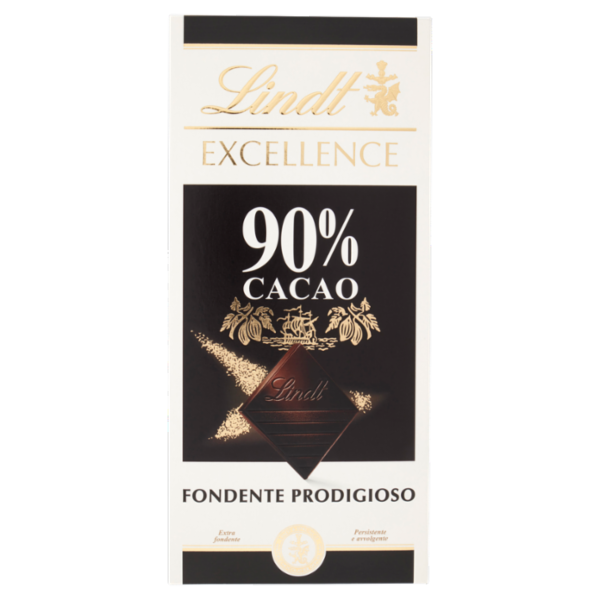 Lindt Excellence Tavoletta Cioccolato Fondente 90% 100 g