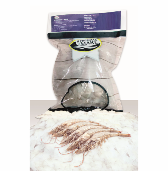 Il Fresco e il Mare Mazzancolle Tropicali Intere 300g